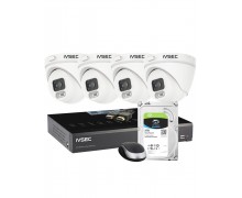 IVSEC 4MP LX-Series 4CH 4Cam IP Ethernet CCTV Security Kit IVSEC 4MP LX-Series 4CH 4Cam IP Ethernet CCTV Security Kit